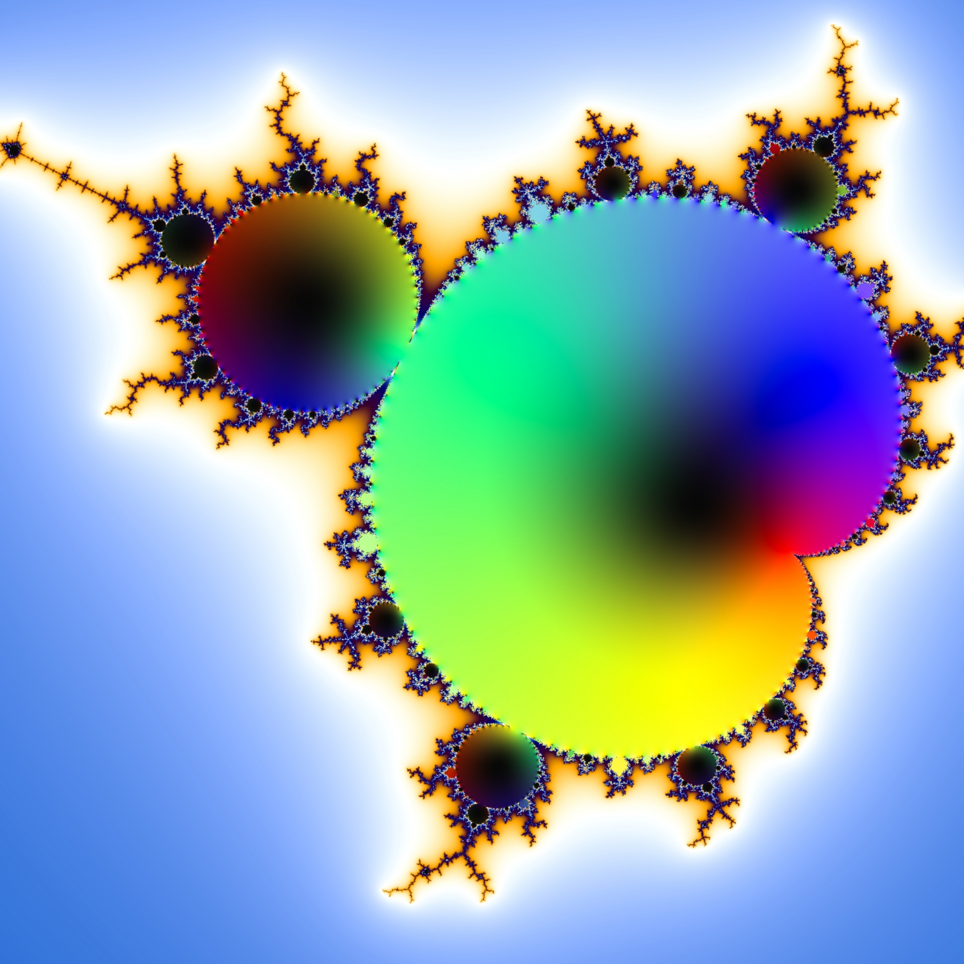 Fractal image from the Mandelbrot set